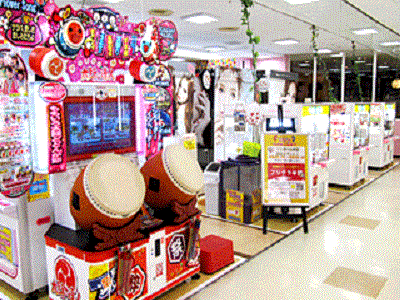 『京都ファミリー』 のゲームセンターで、スタッフの接客を評価♪